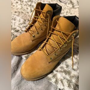 Timberland Tan Leather Boots